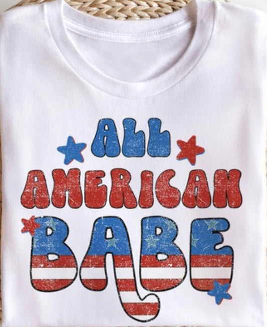 All American Babe Graphic Tee