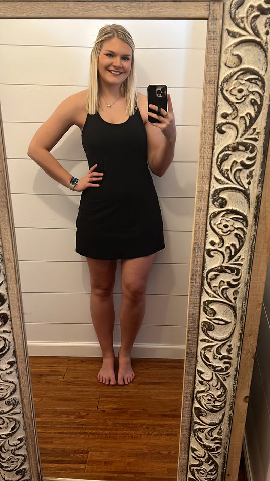 Black Tennis Dress