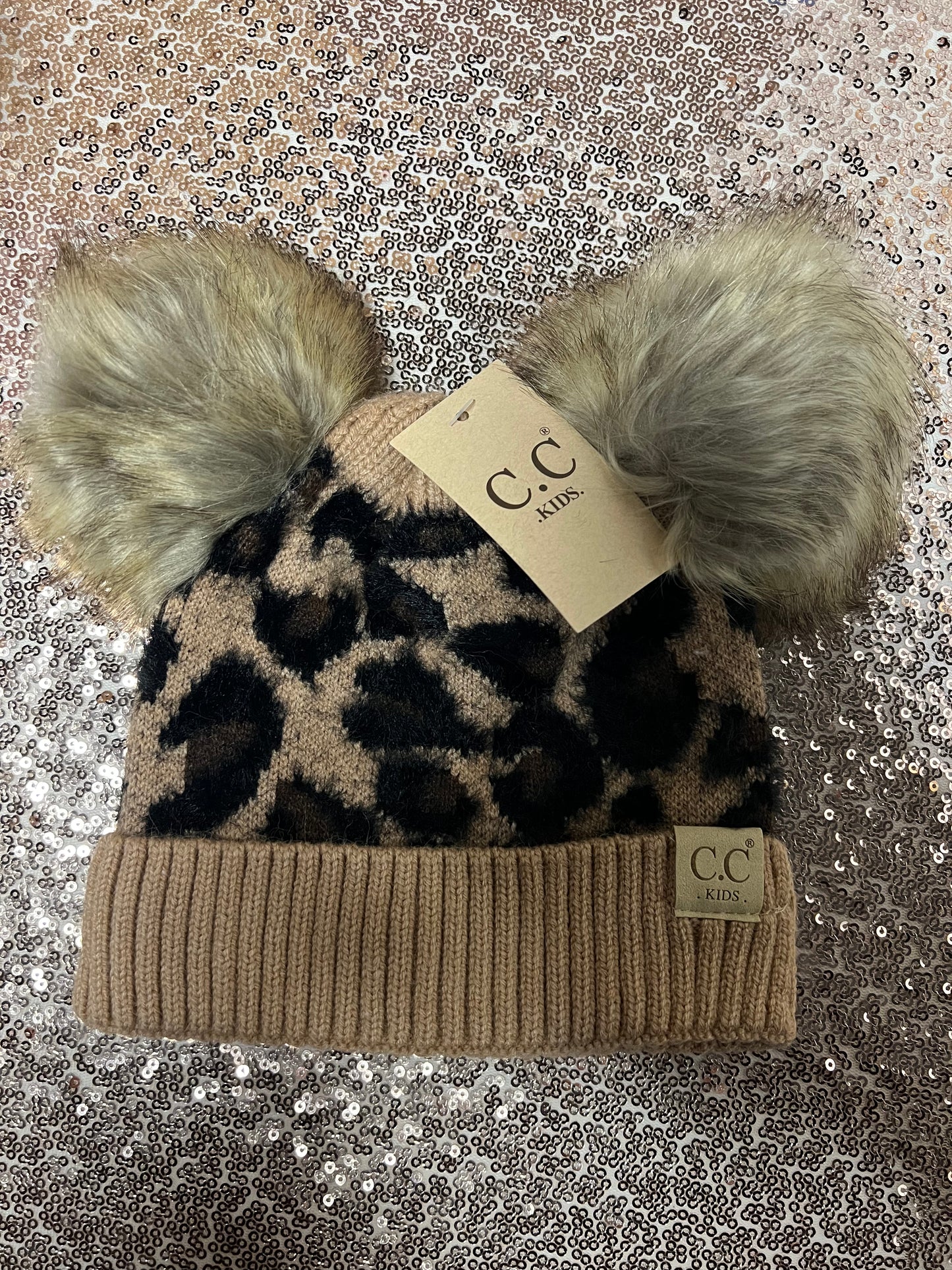 C.C Kids leopard Hat